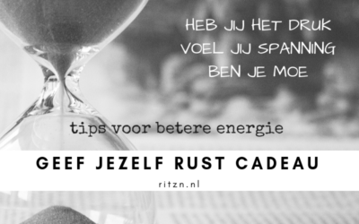 keuzemenu om beter voor jezelf te zorgen